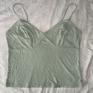 Elegant Green thin straps